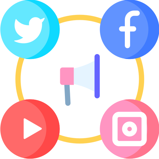 social-media marketing logo