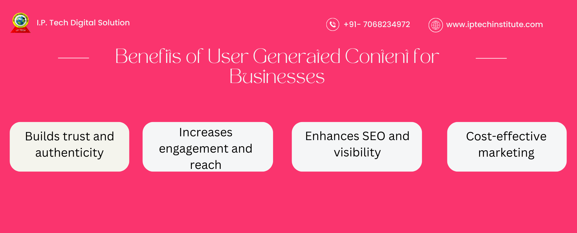 Benefits of User Generated Content for Businesses